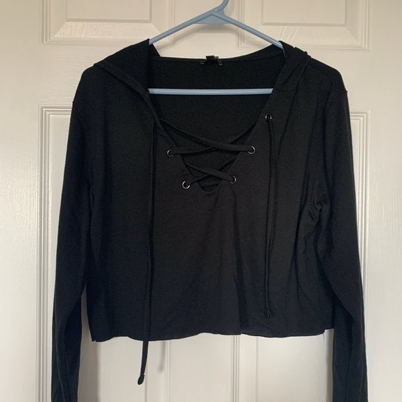 Crop Active Sweater - Picture 1 of 2